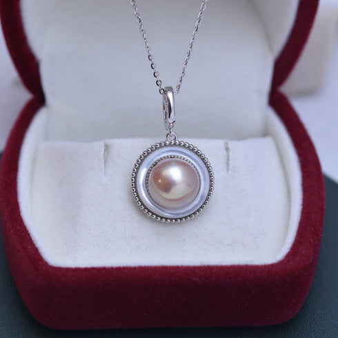 10-11mm Freshwater Pearl & Elysia Earrings - House Of Pearls